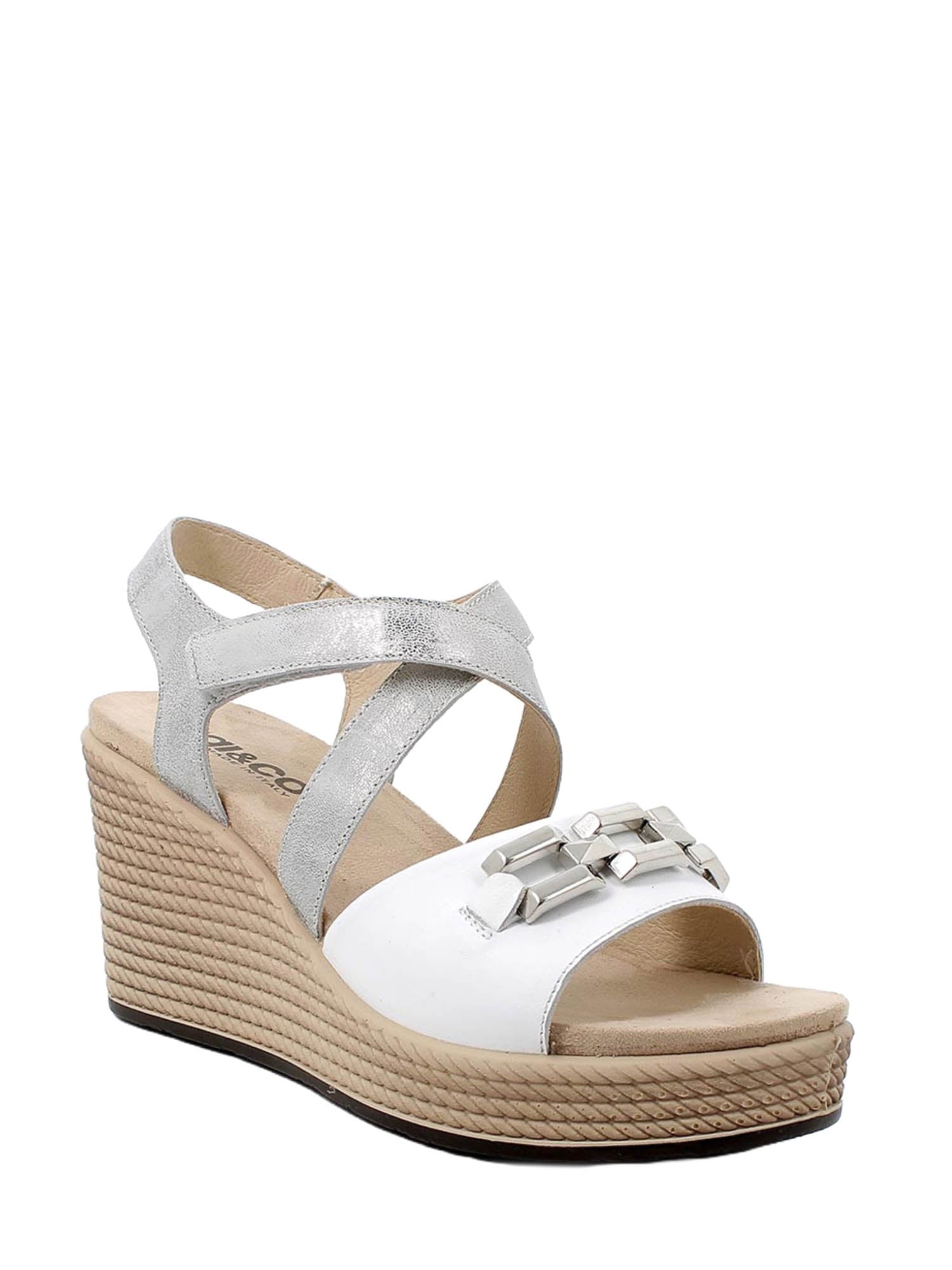Sandali zeppa Bianco Igi&co
