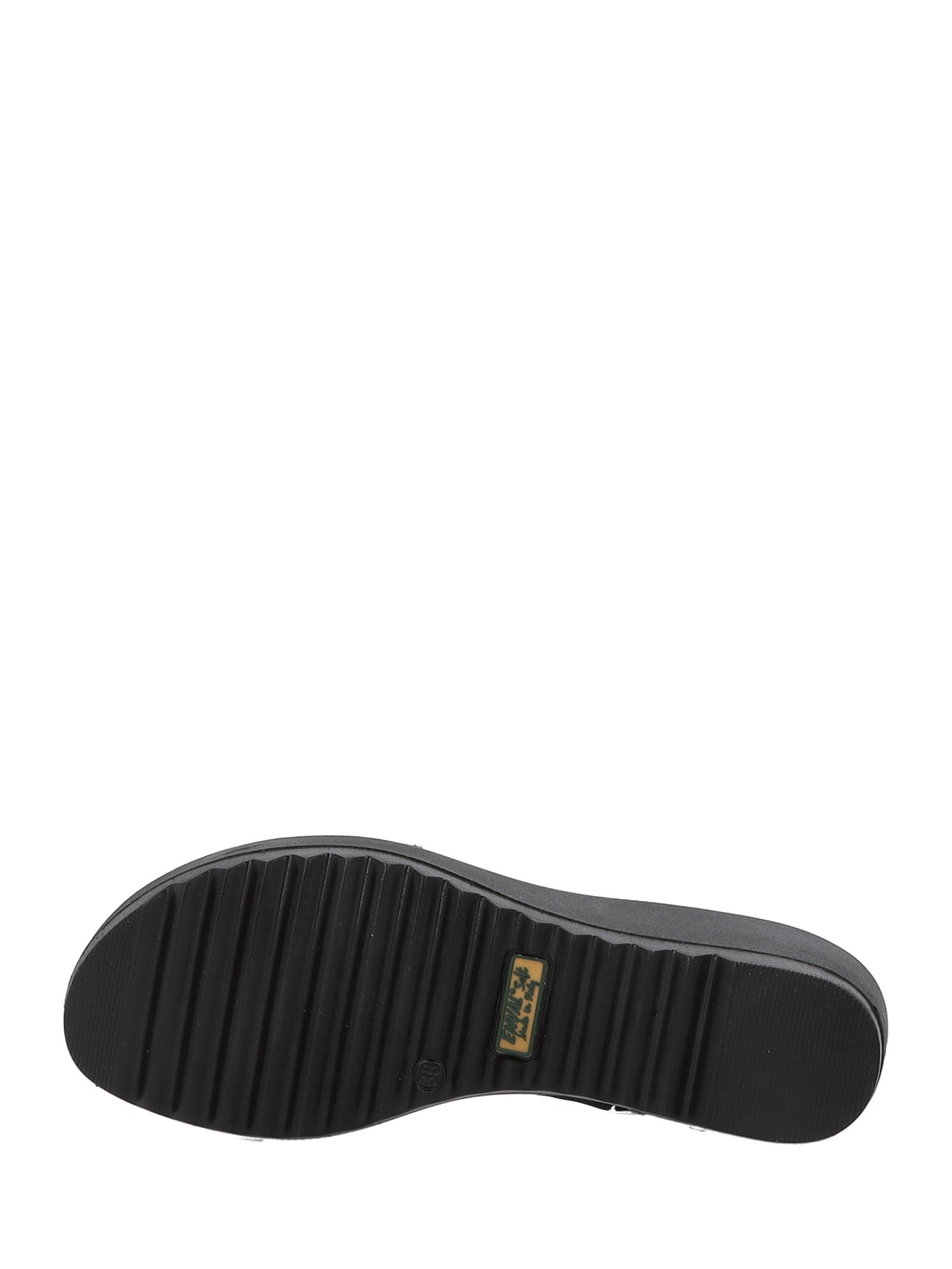 Sandali zeppa Nero Enval