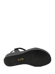 Sandali zeppa Nero Enval