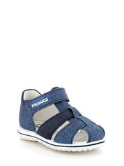 Sandali con strappi Blu Primigi