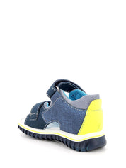 Sandali con strappi Blu Primigi