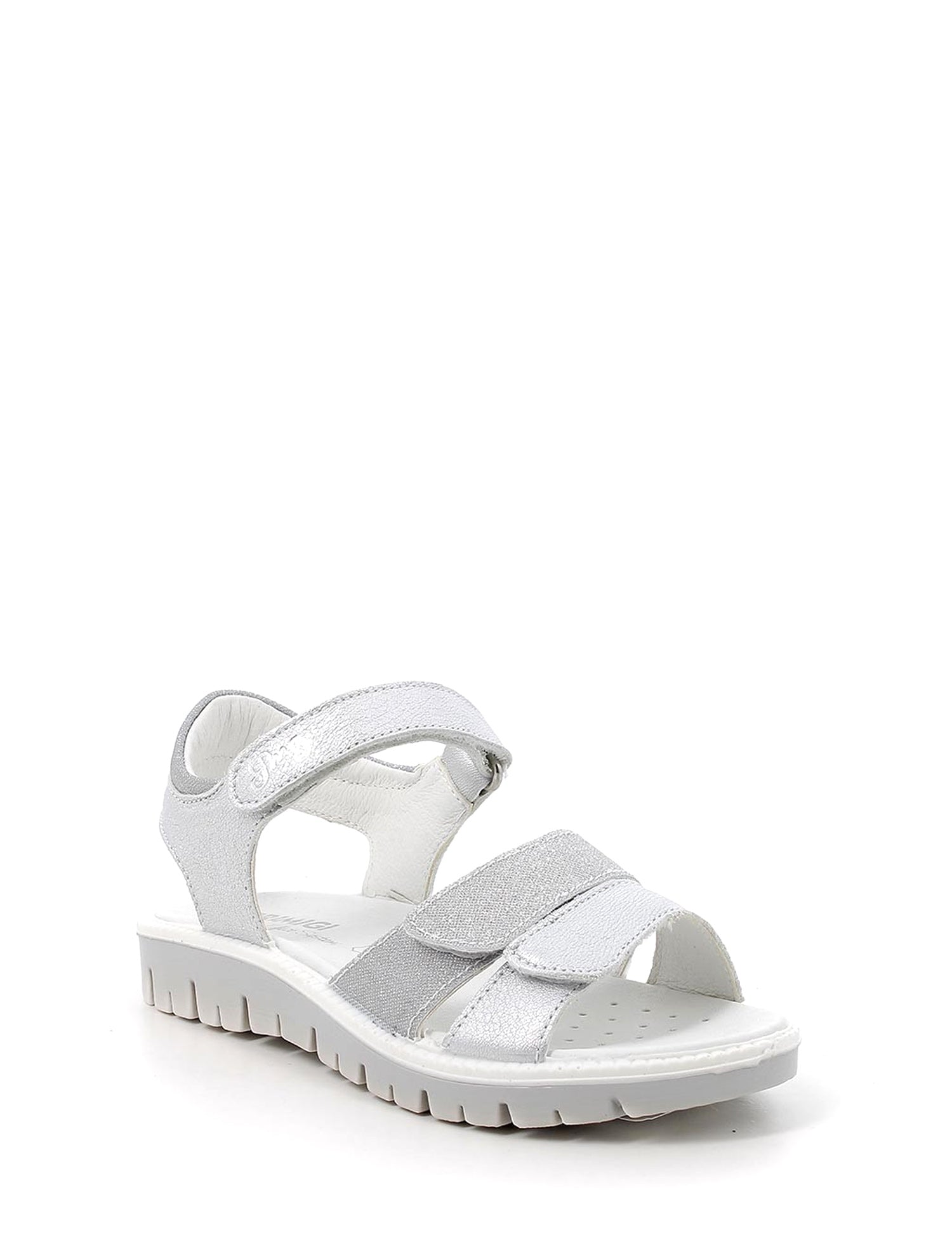 Sandali con strappi Argentato Primigi