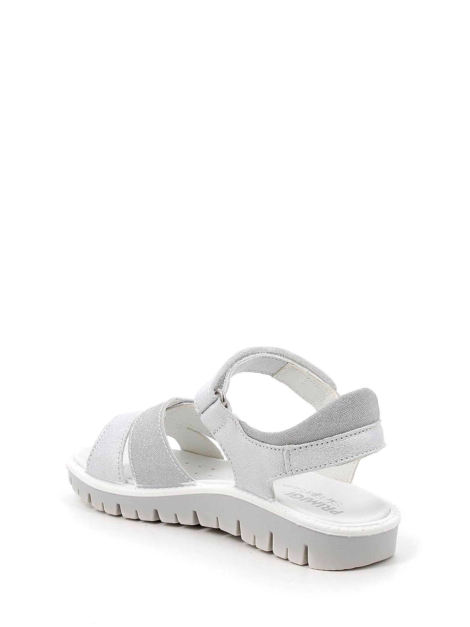 Sandali con strappi Argentato Primigi