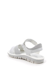 Sandali con strappi Argentato Primigi