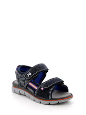 Sandali con strappi Blu Primigi