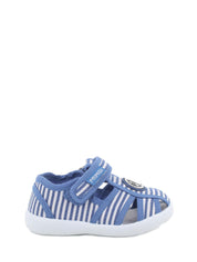 Sandali con strappi Blu Primigi