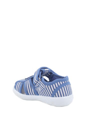 Sandali con strappi Blu Primigi