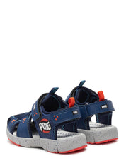 Sandali con strappi Blu Primigi