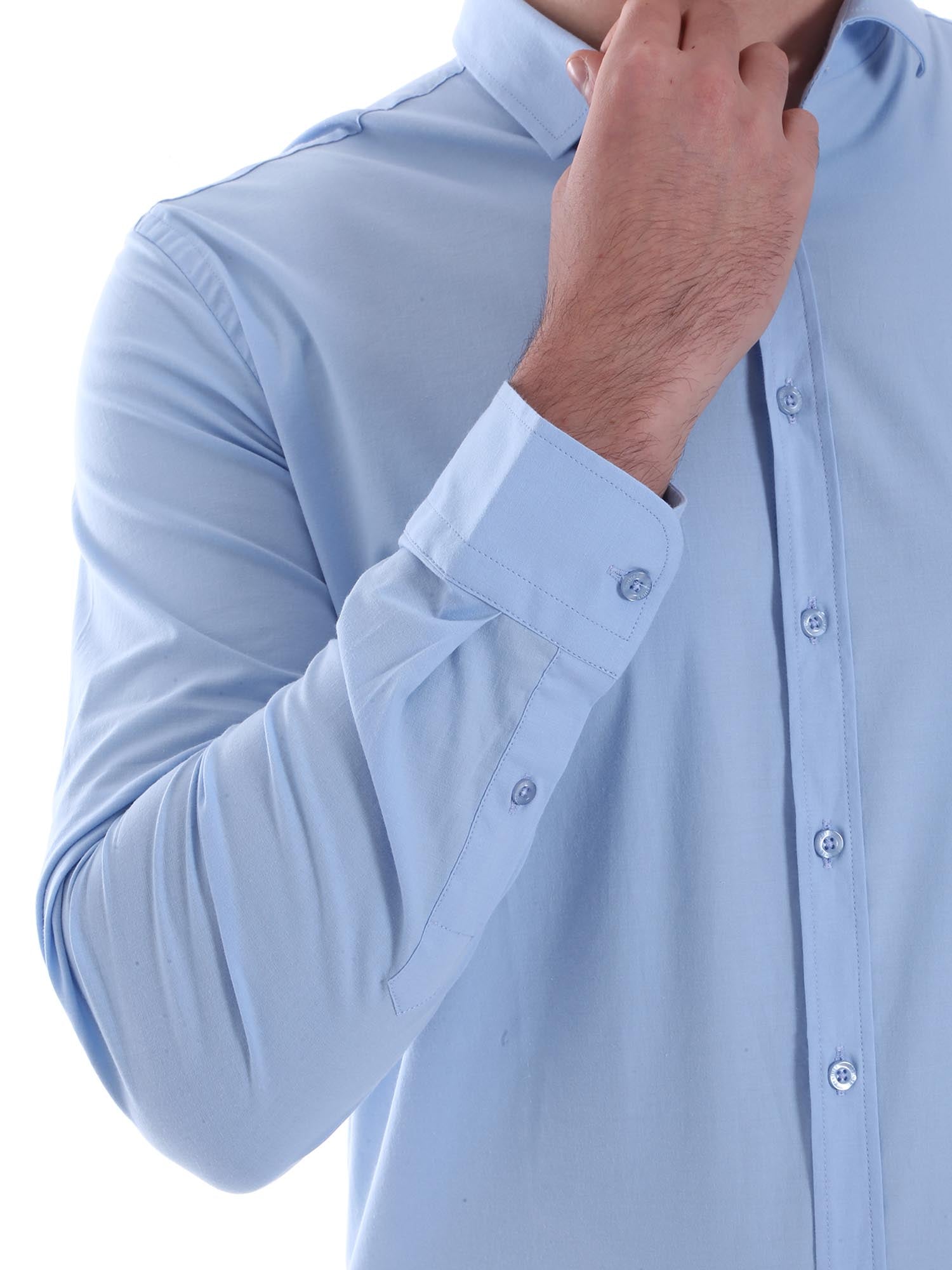 Camicie Celeste Sseinse