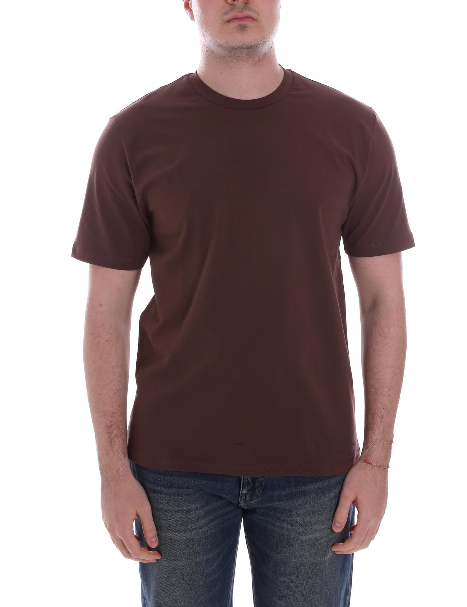 T-shirt Marrone Sseinse