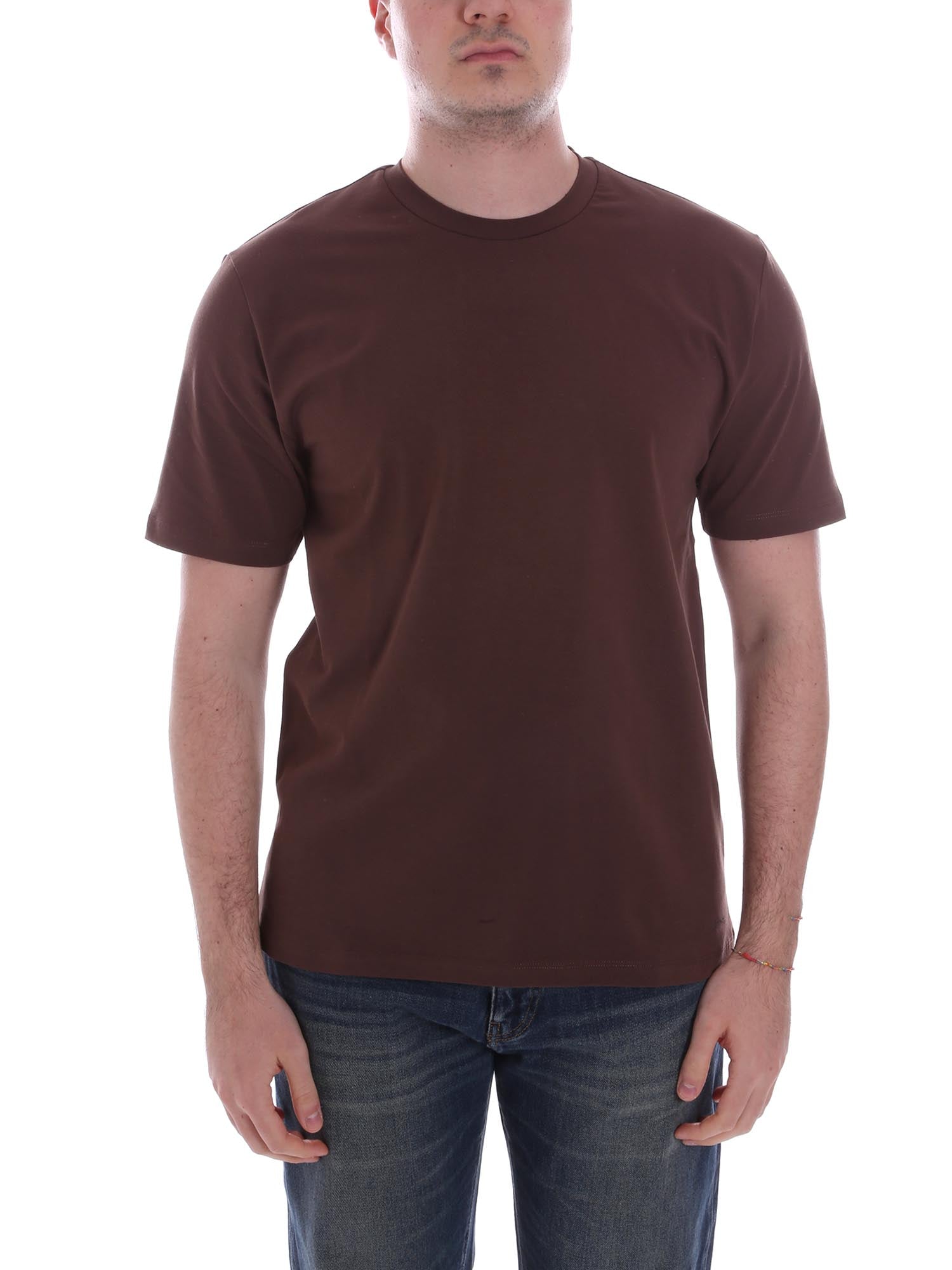 T-shirt Marrone Sseinse