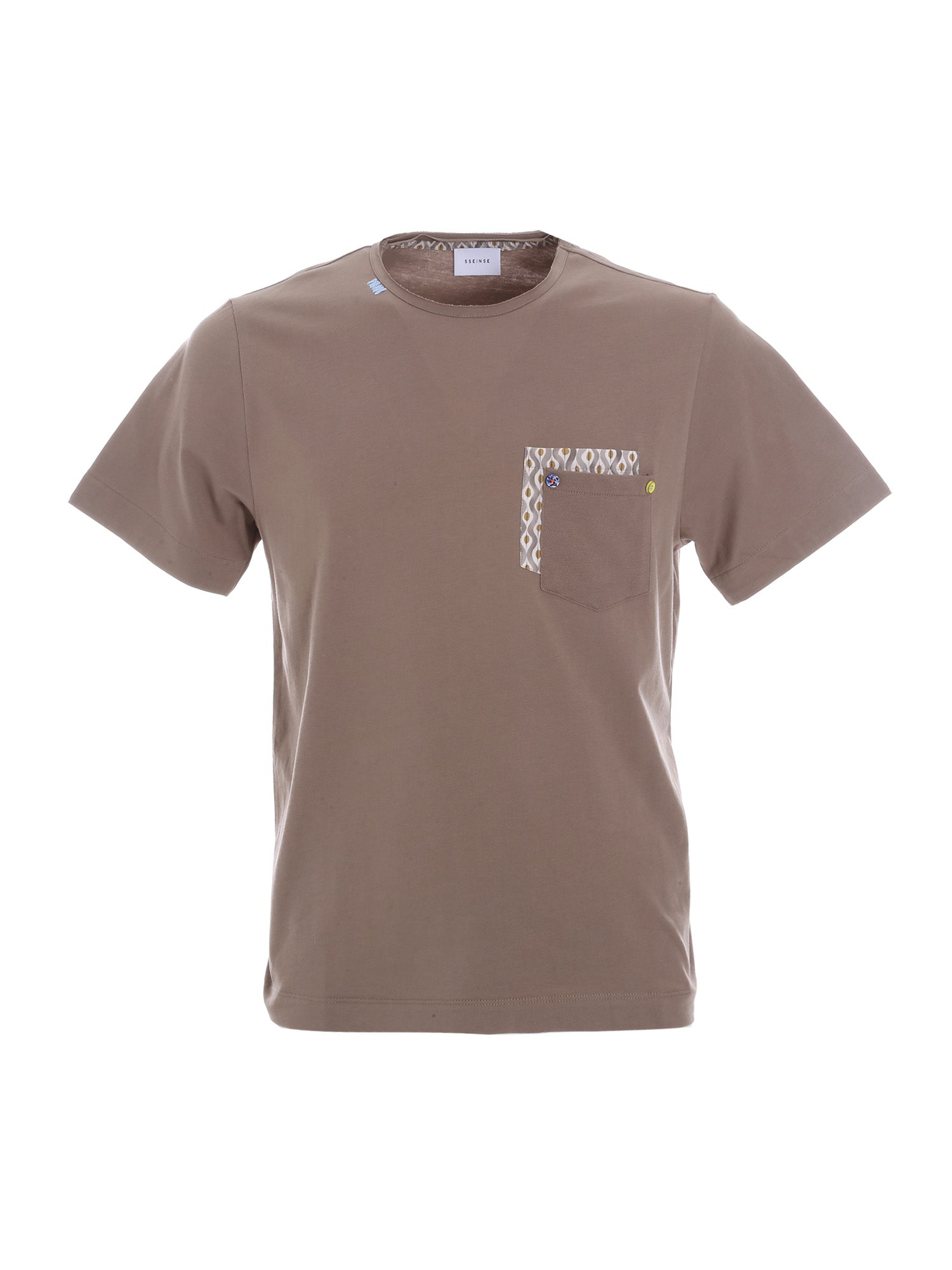 T-shirt Marrone Sseinse