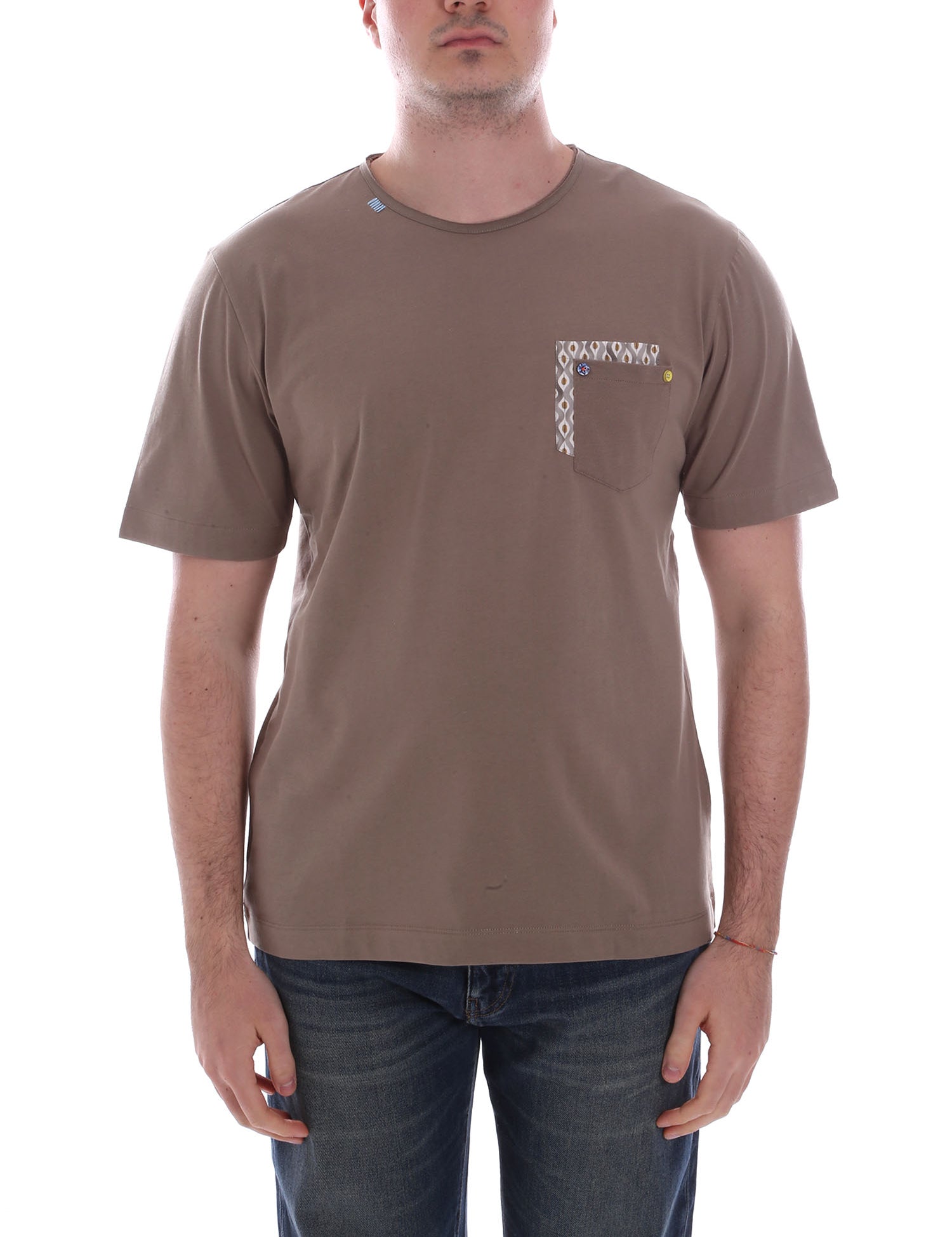 T-shirt Marrone Sseinse