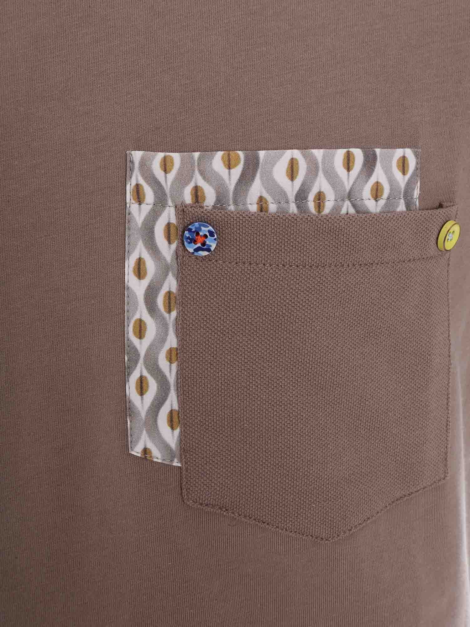 T-shirt Marrone Sseinse