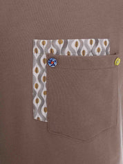 T-shirt Marrone Sseinse