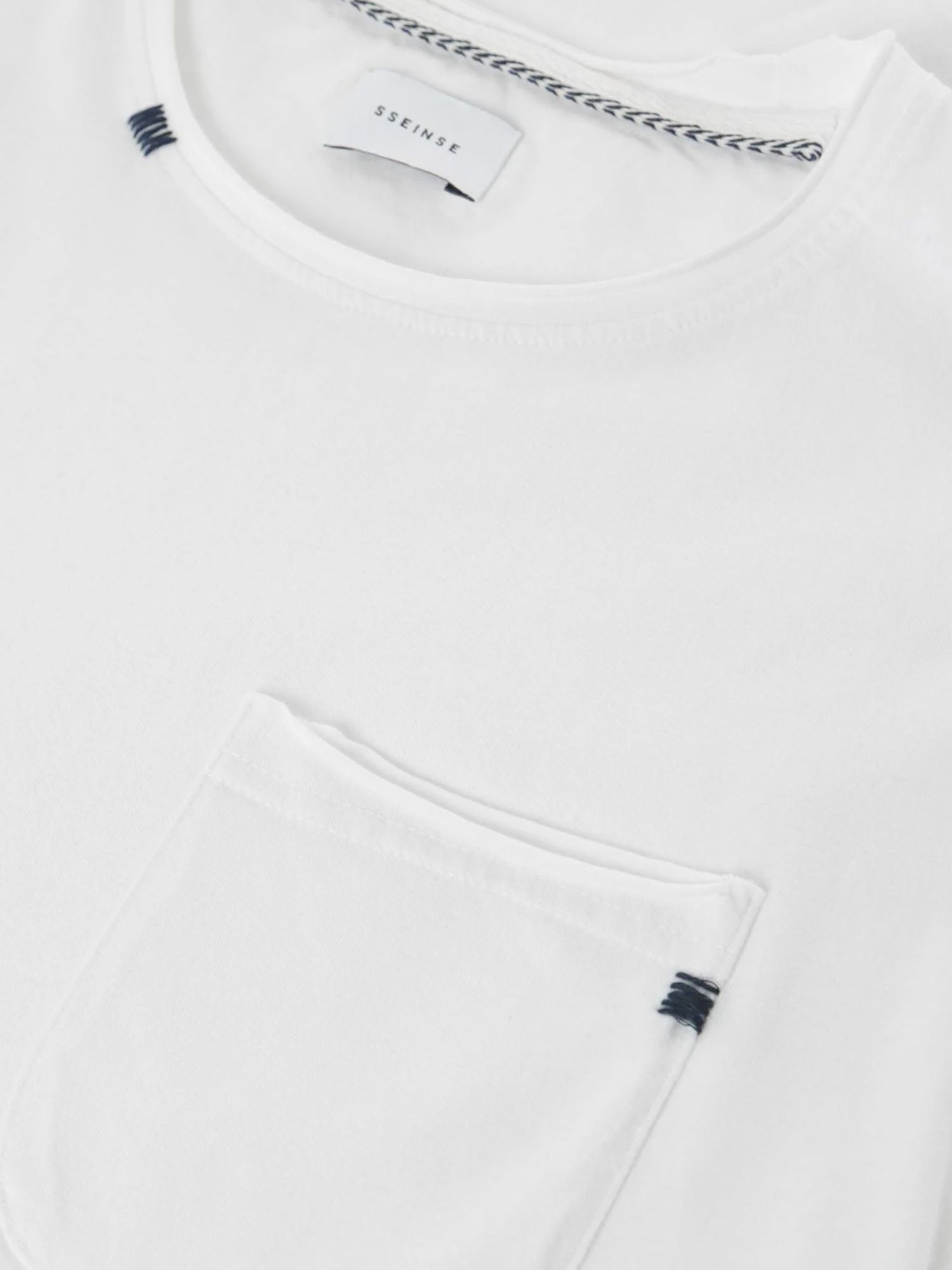 T-shirt Bianco Sseinse