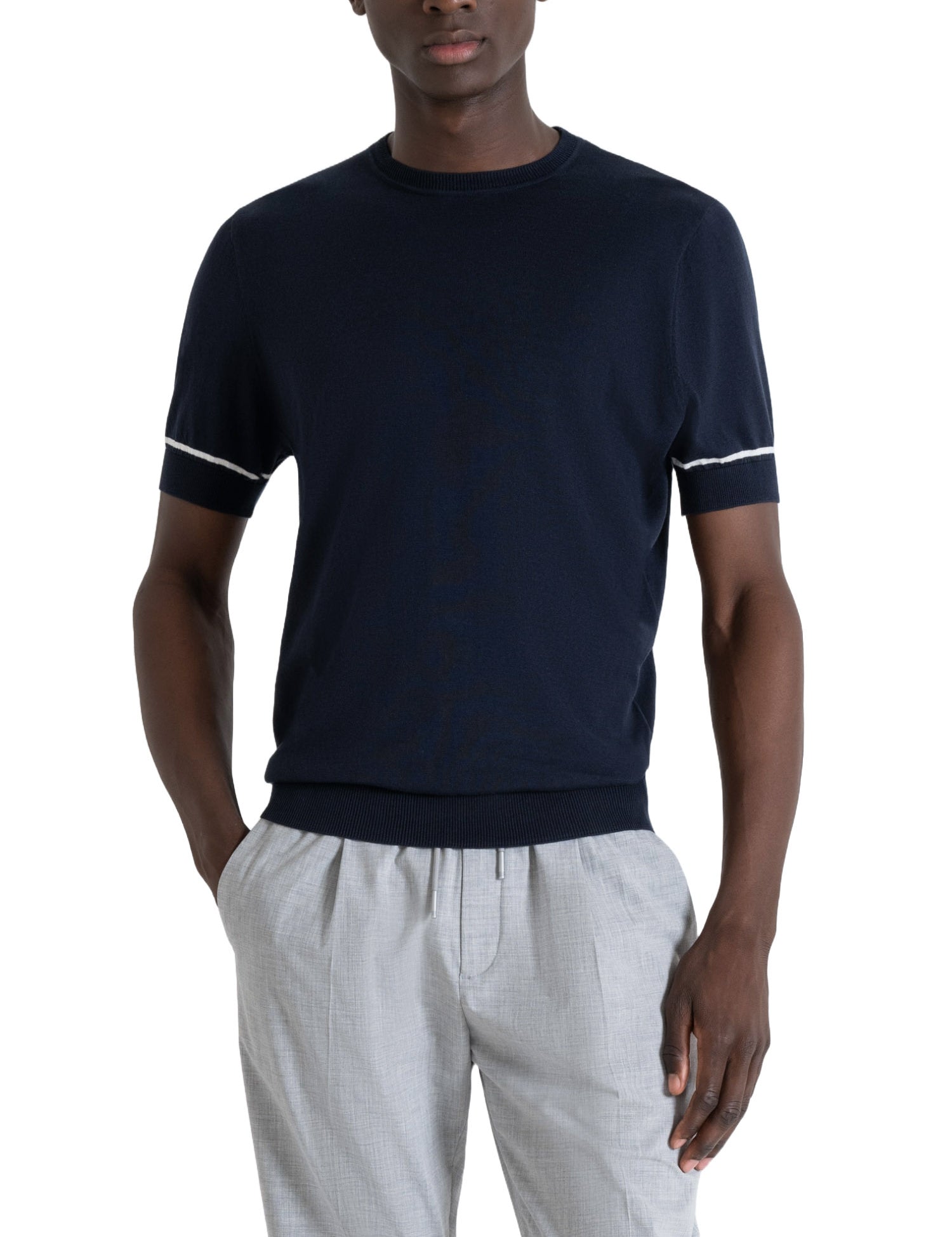T-shirt Blu Antony Morato