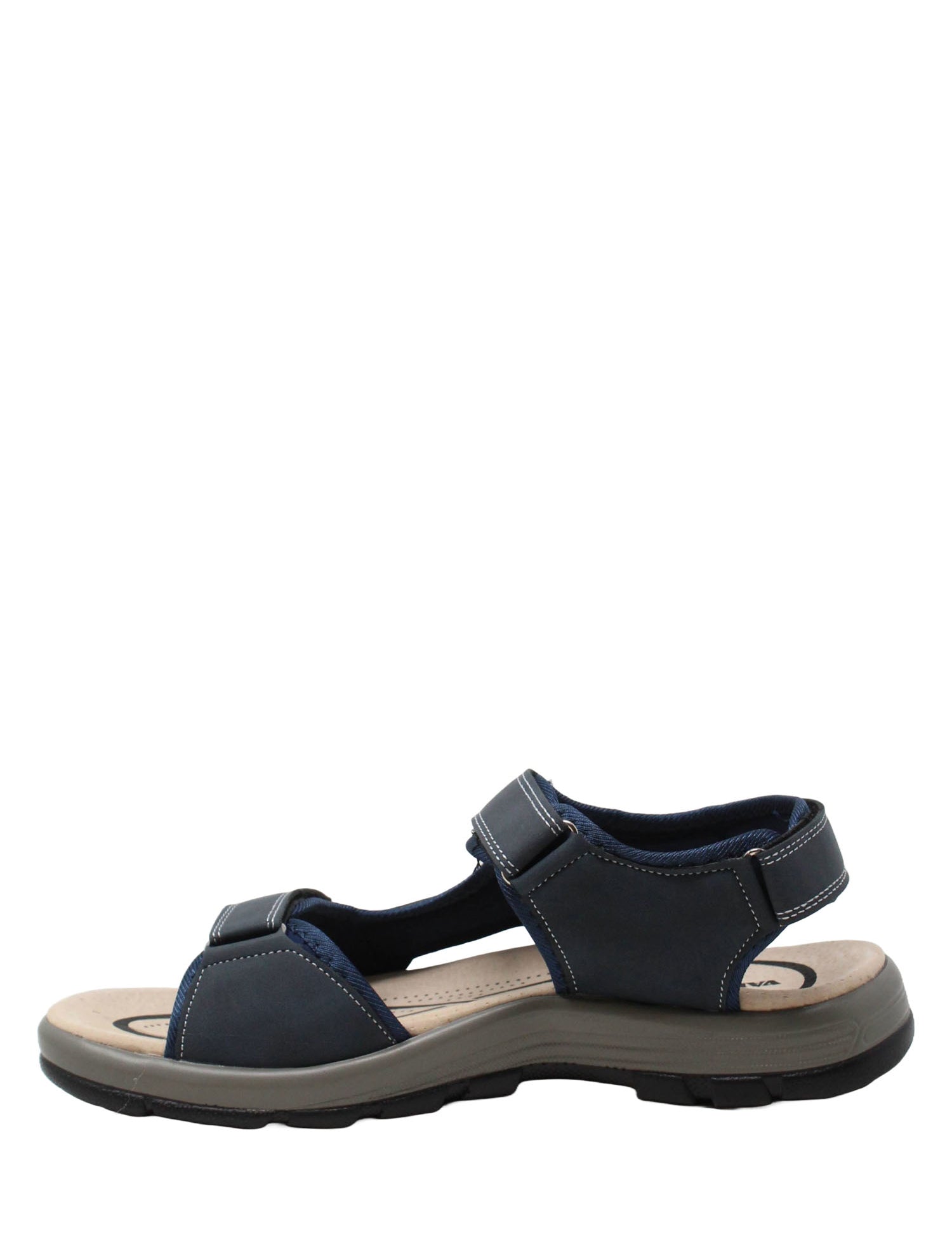 Sandali con strappi Blu Valleverde