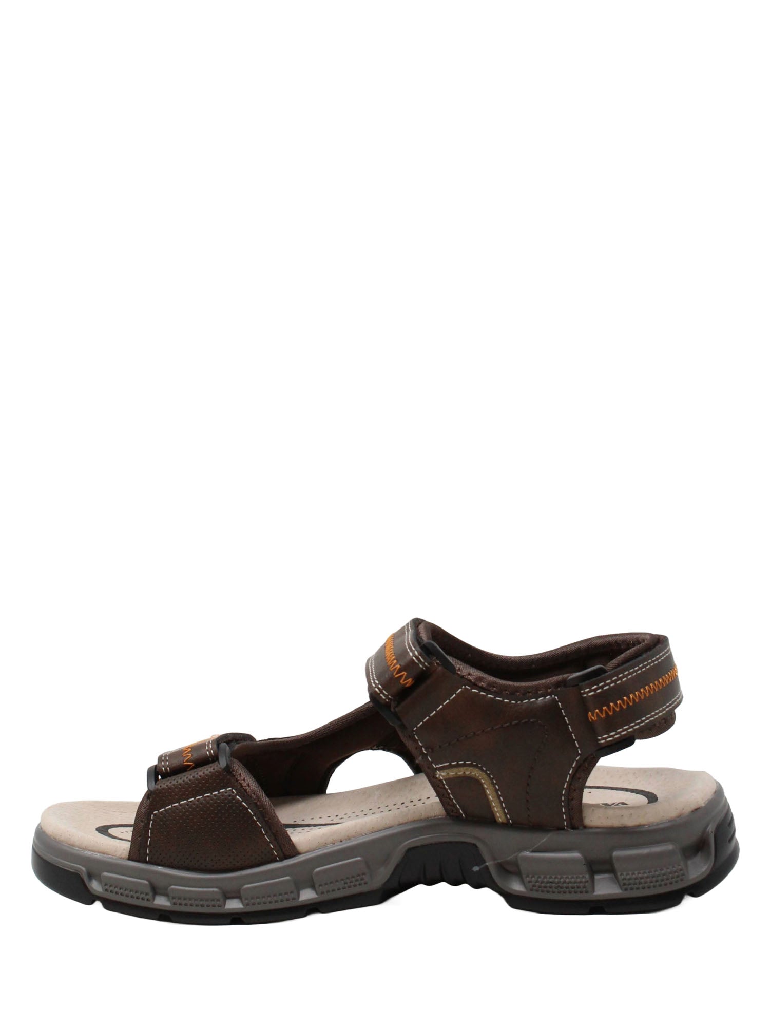 Sandali con strappi Marrone Valleverde