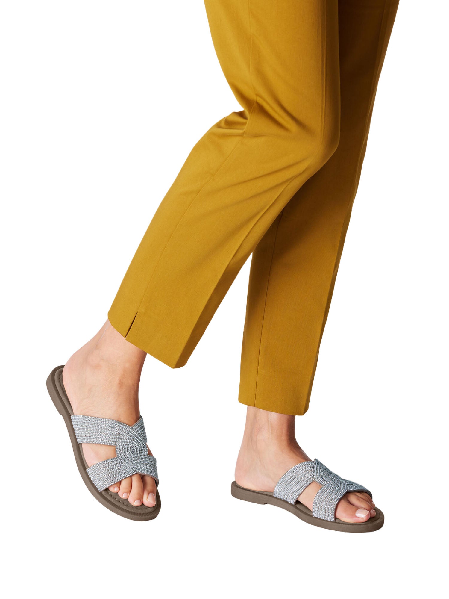 Sandali Argentato Tamaris