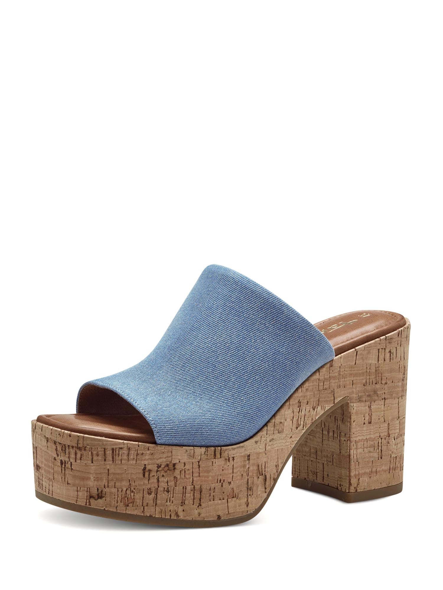 Sandali tacco Blu Tamaris