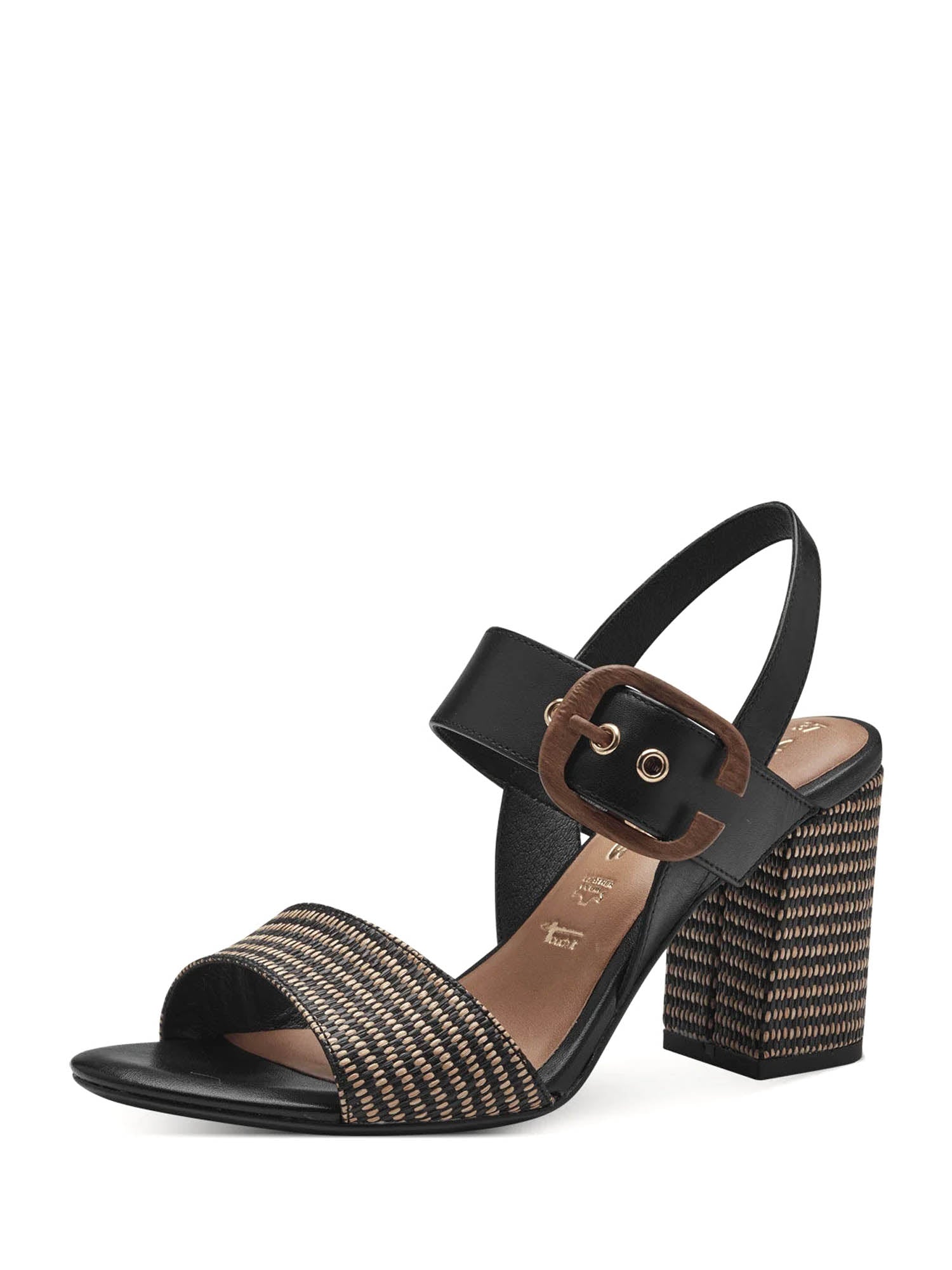 Sandali tacco Nero Tamaris