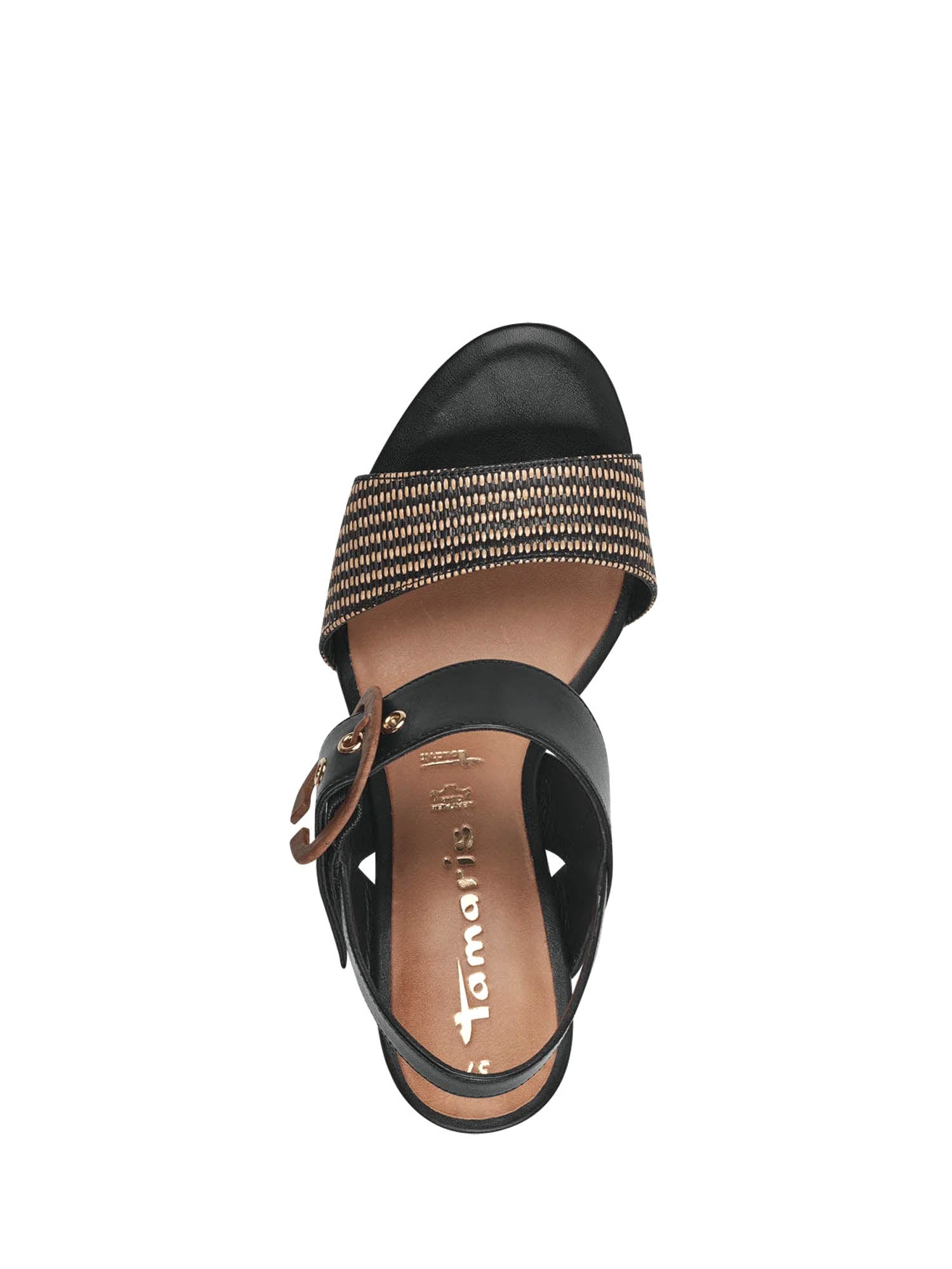 Sandali tacco Nero Tamaris