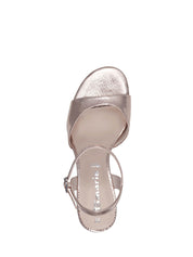 Sandali tacco Platino Tamaris