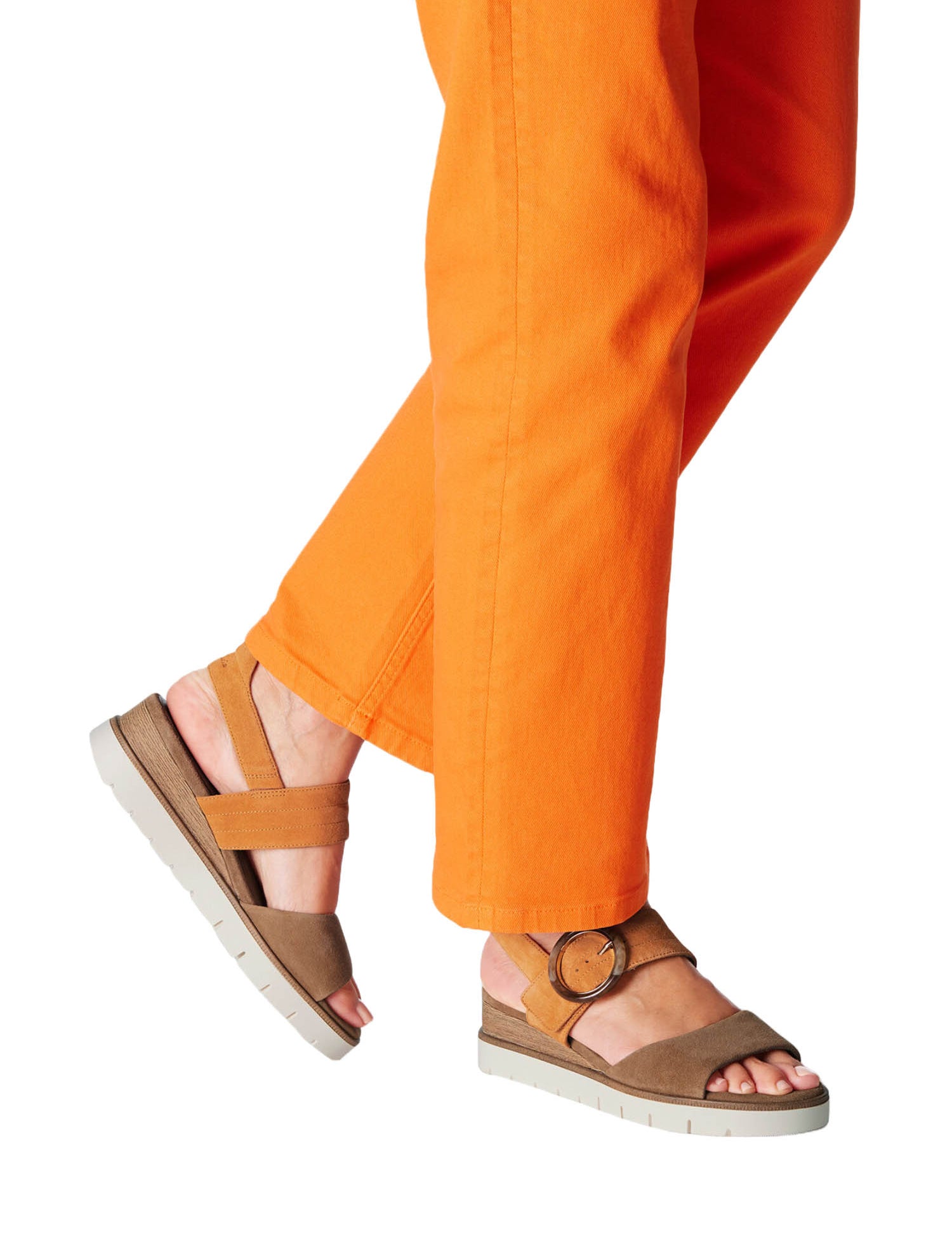 Sandali zeppa Marrone Tamaris