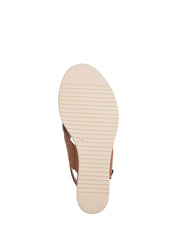 Sandali zeppa Marrone Tamaris