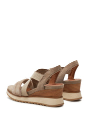 Sandali zeppa Beige Tamaris
