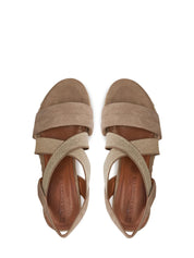 Sandali zeppa Beige Tamaris