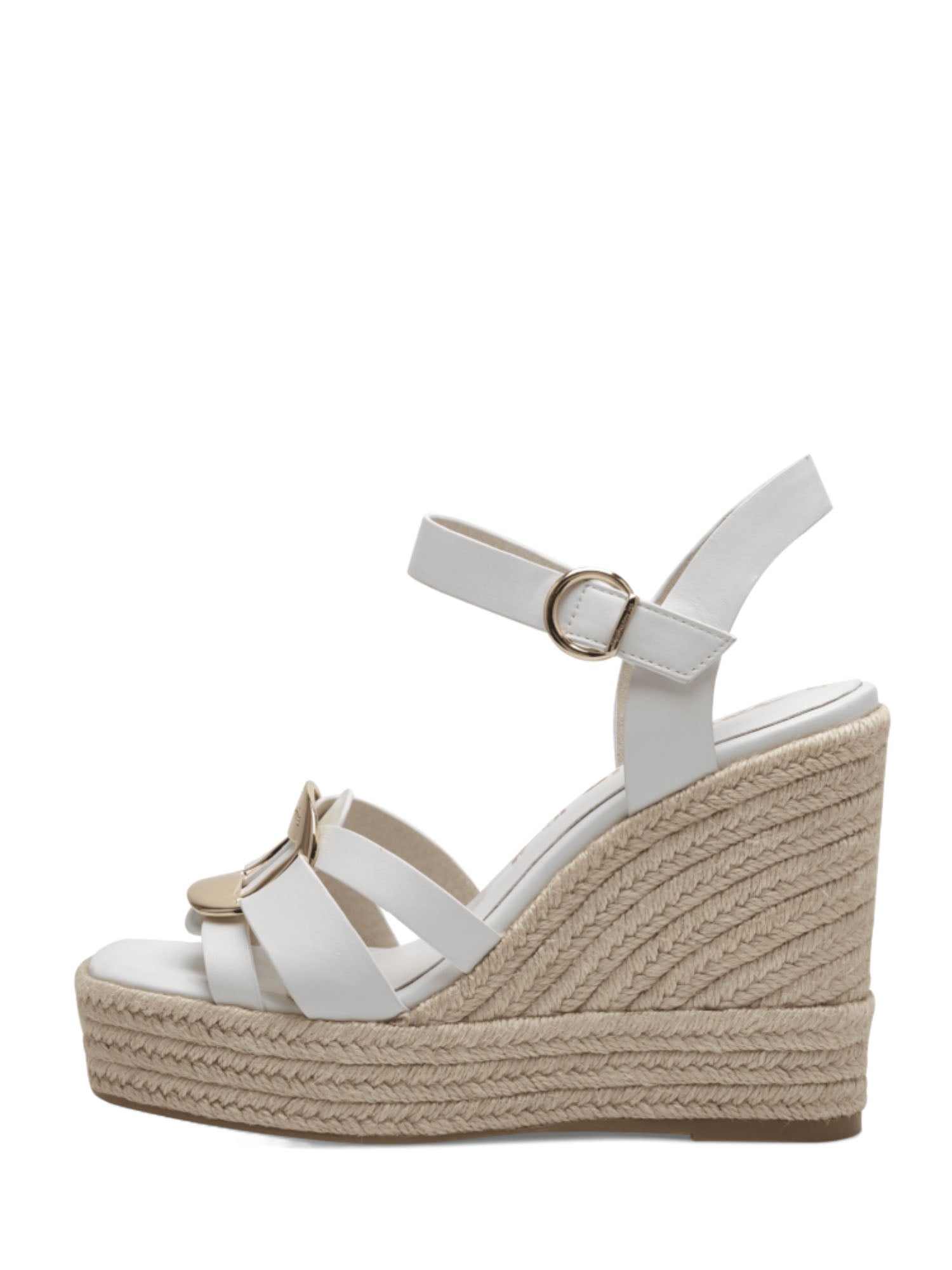 Sandali zeppa Bianco Tamaris