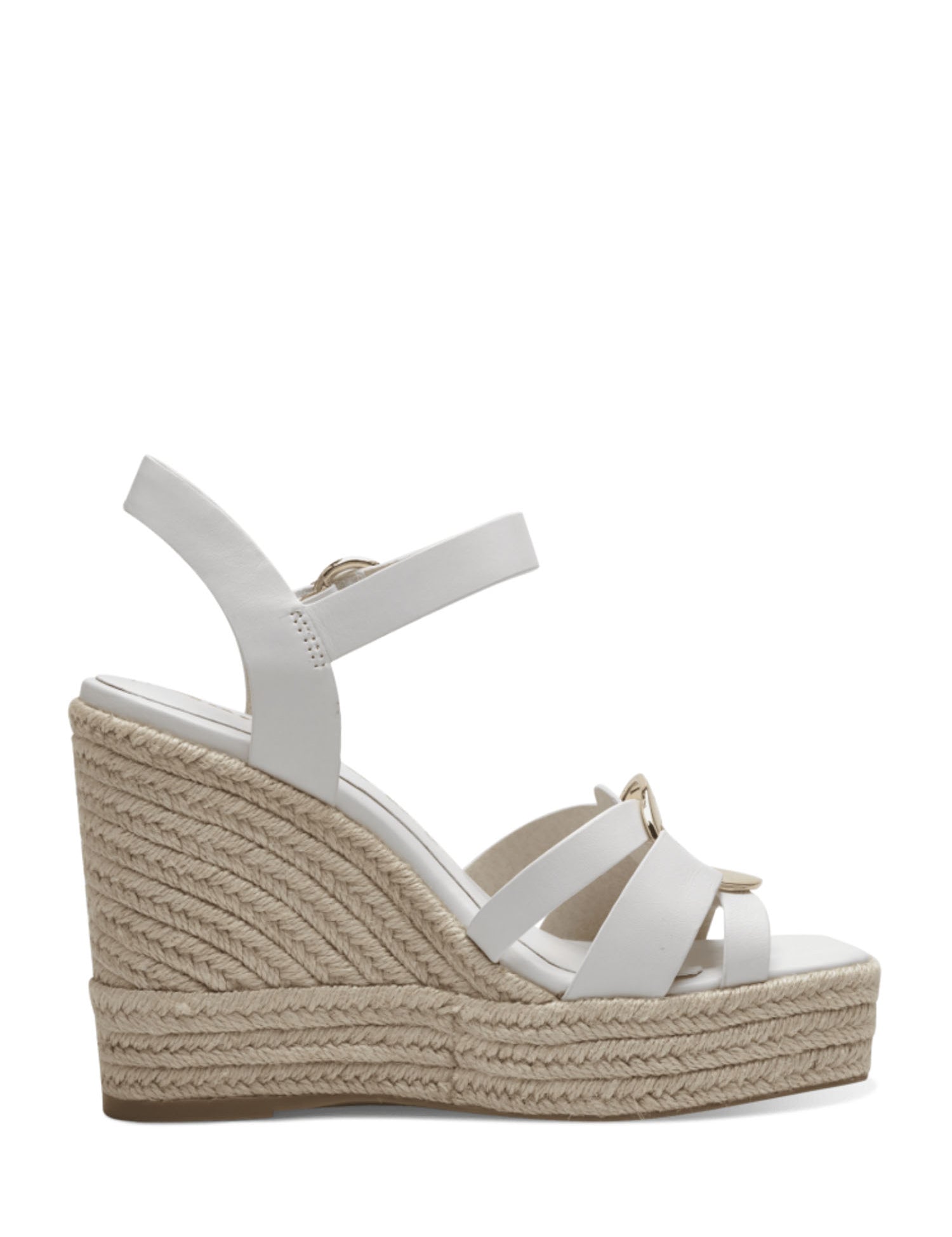 Sandali zeppa Bianco Tamaris