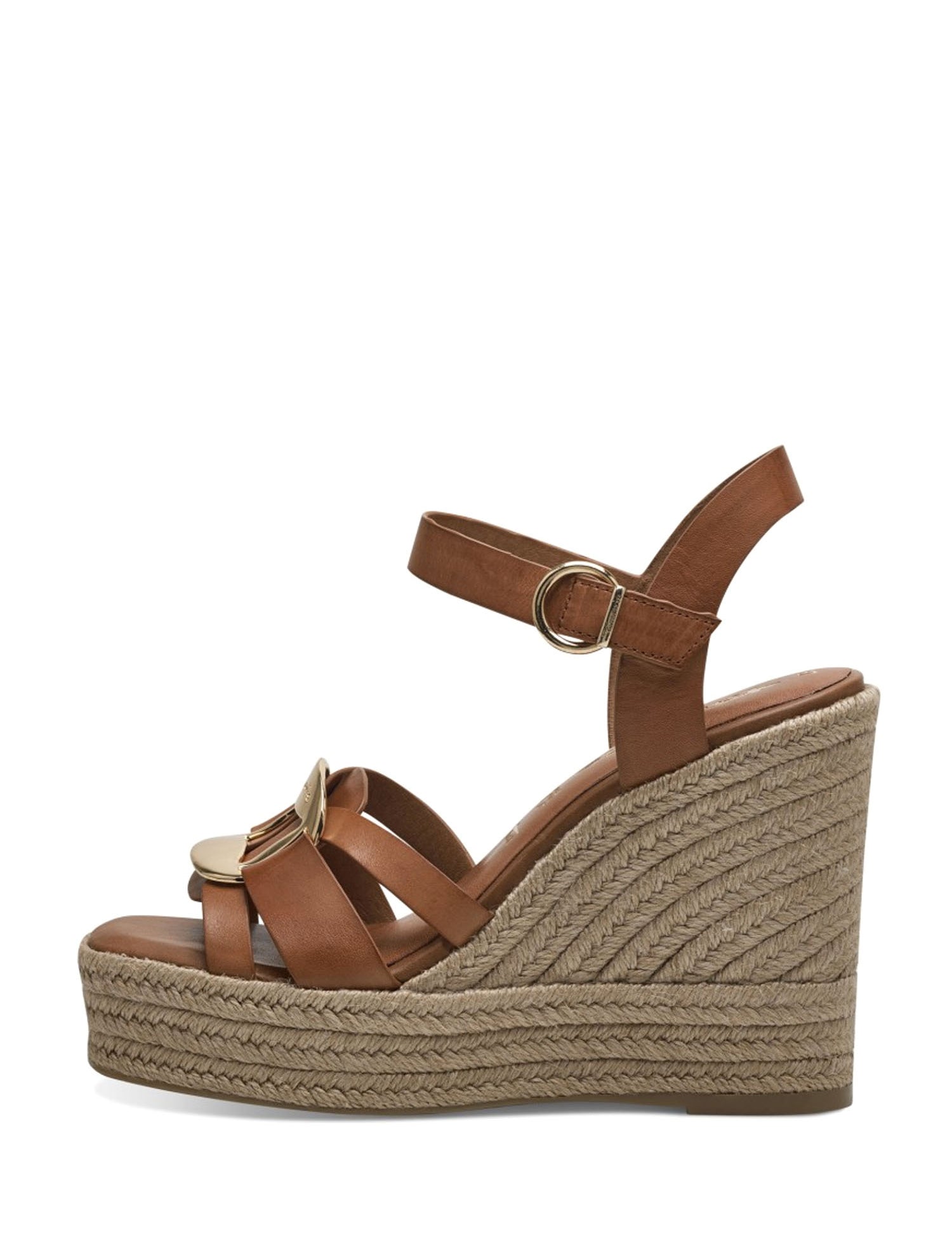 Sandali zeppa Marrone Tamaris