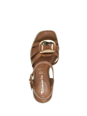 Sandali zeppa Marrone Tamaris