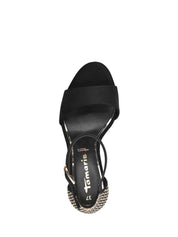 Sandali tacco Nero Tamaris