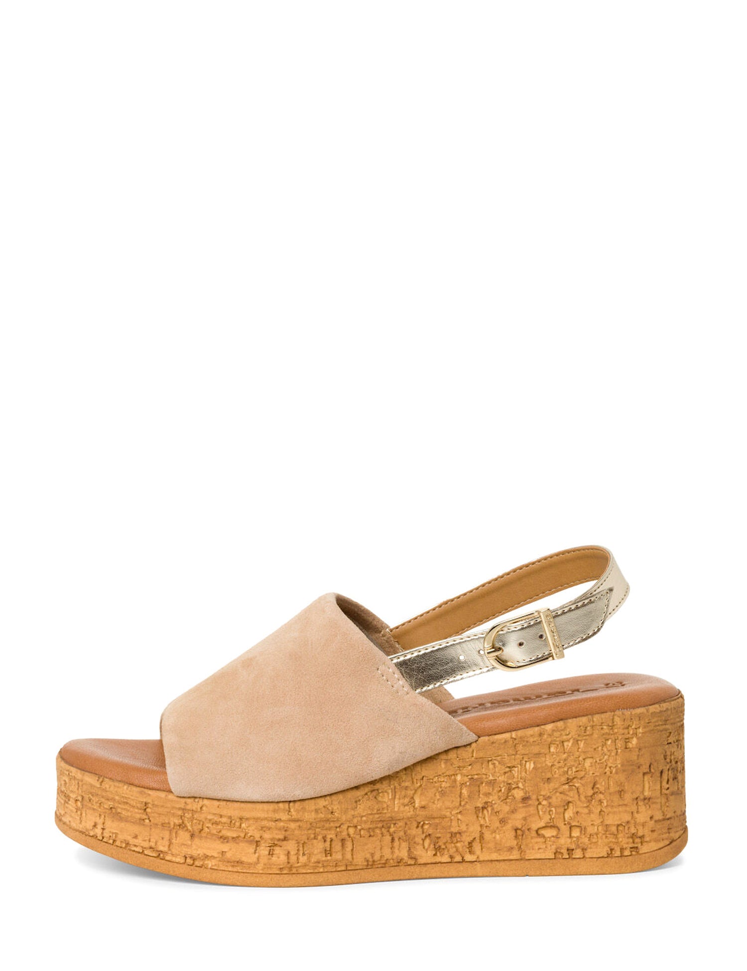 Sandali zeppa Beige Tamaris