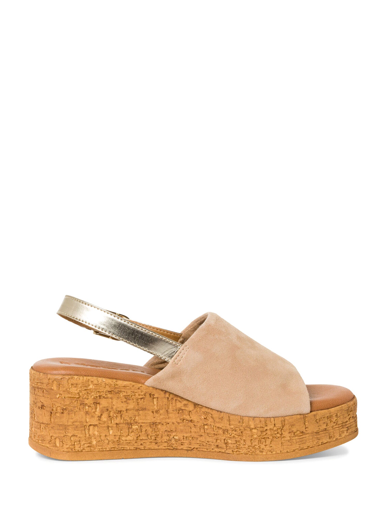Sandali zeppa Beige Tamaris