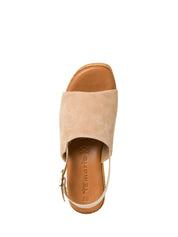Sandali zeppa Beige Tamaris