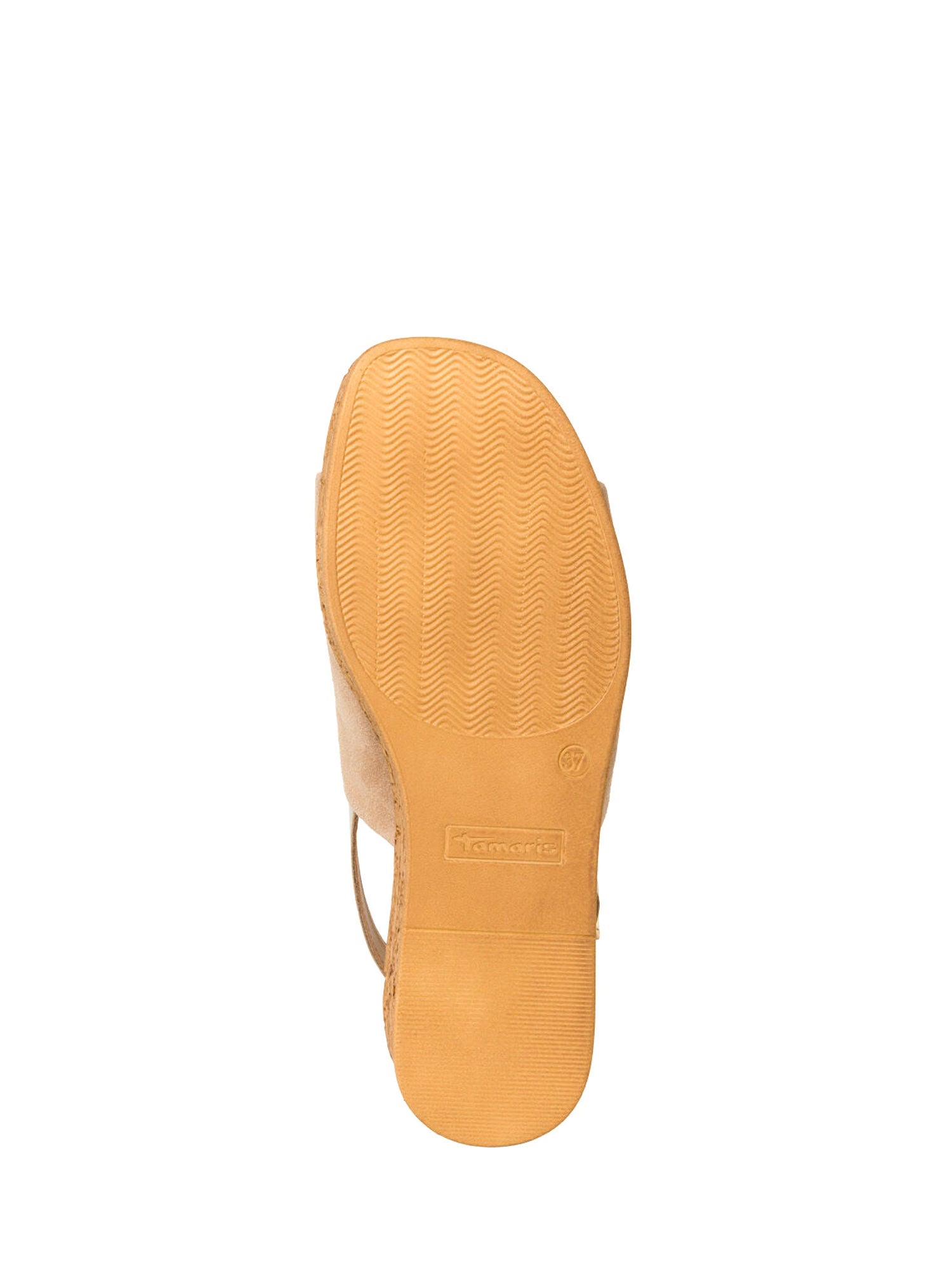 Sandali zeppa Beige Tamaris