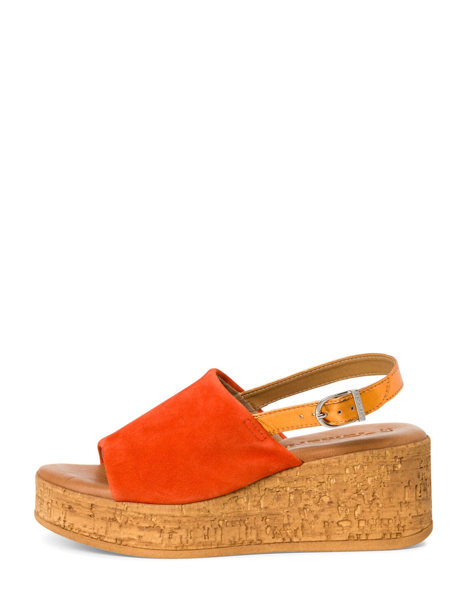 Sandali zeppa Arancio Tamaris