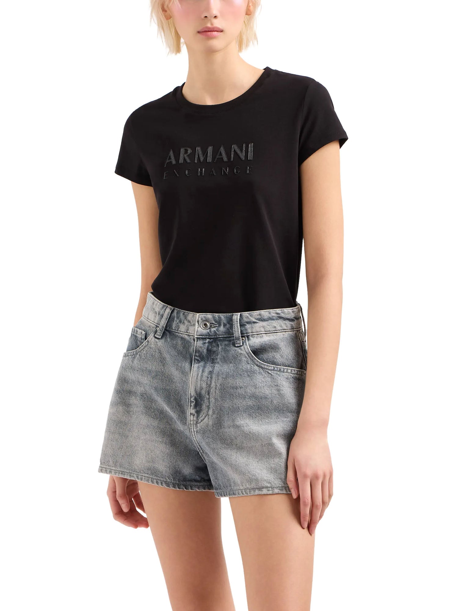 T-shirt Nero Armani Exchange