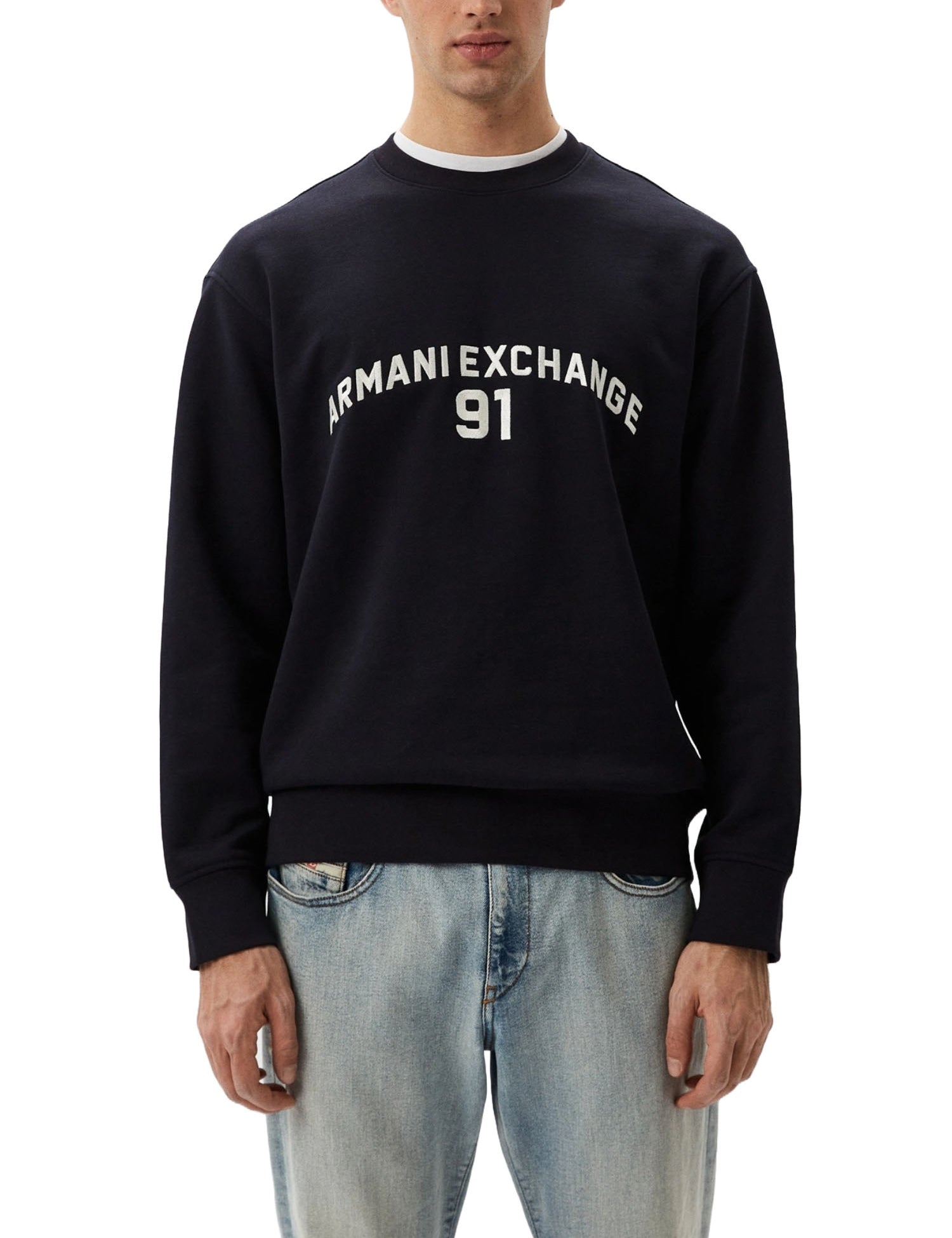 Felpe Blu Armani Exchange