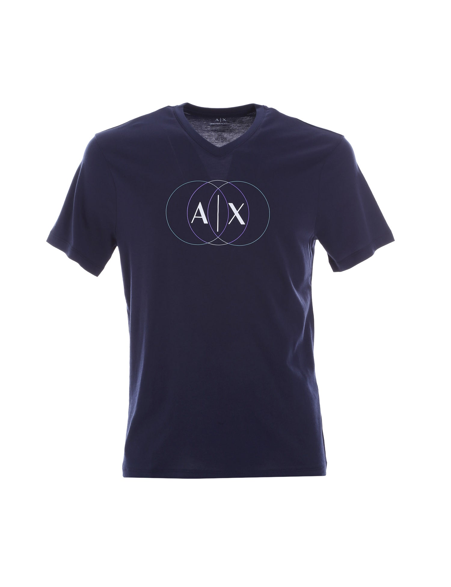 T-shirt Blu Scuro Armani Exchange
