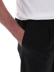 Pantaloni Nero Borgoni Milano