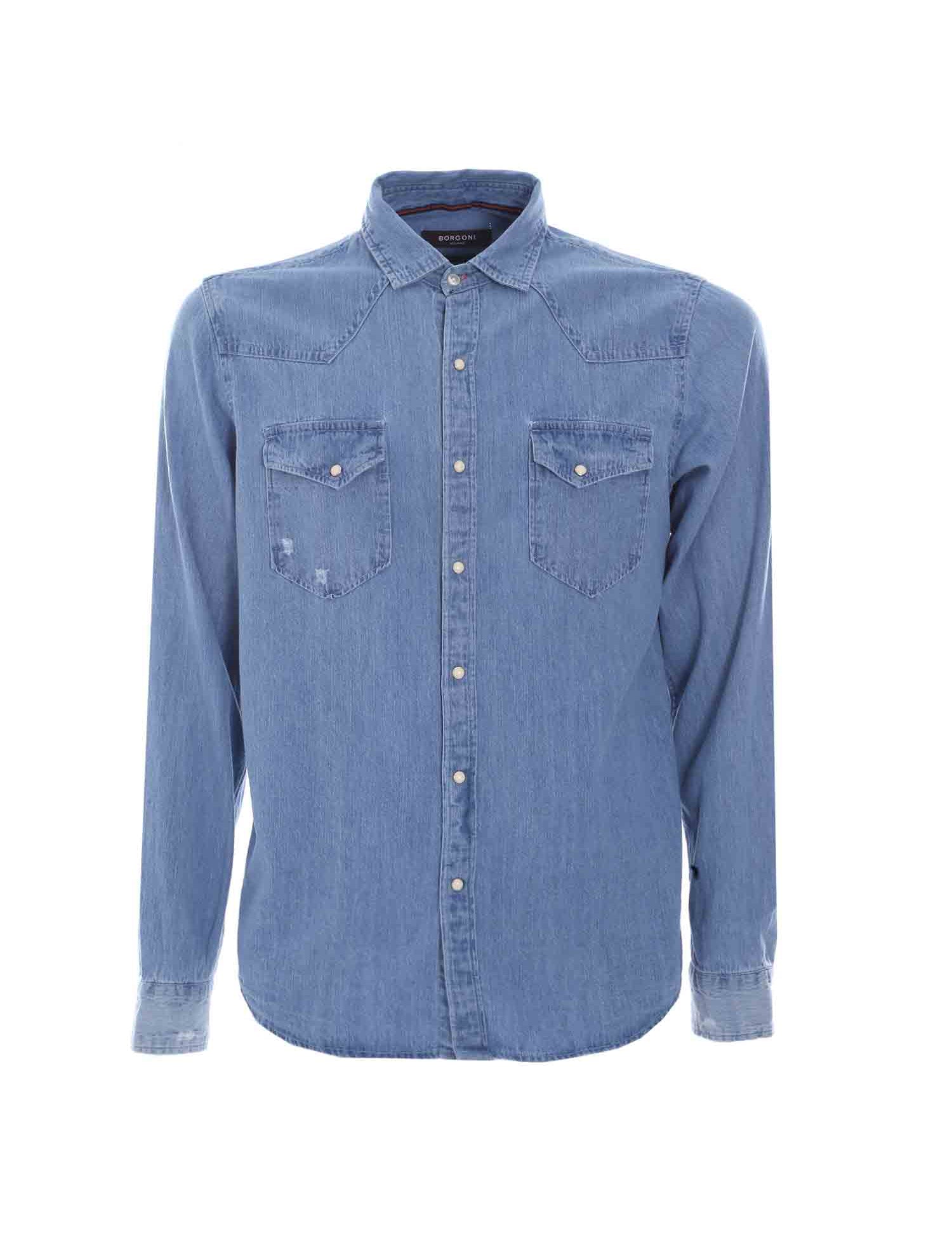 Camicie Blu Borgoni Milano