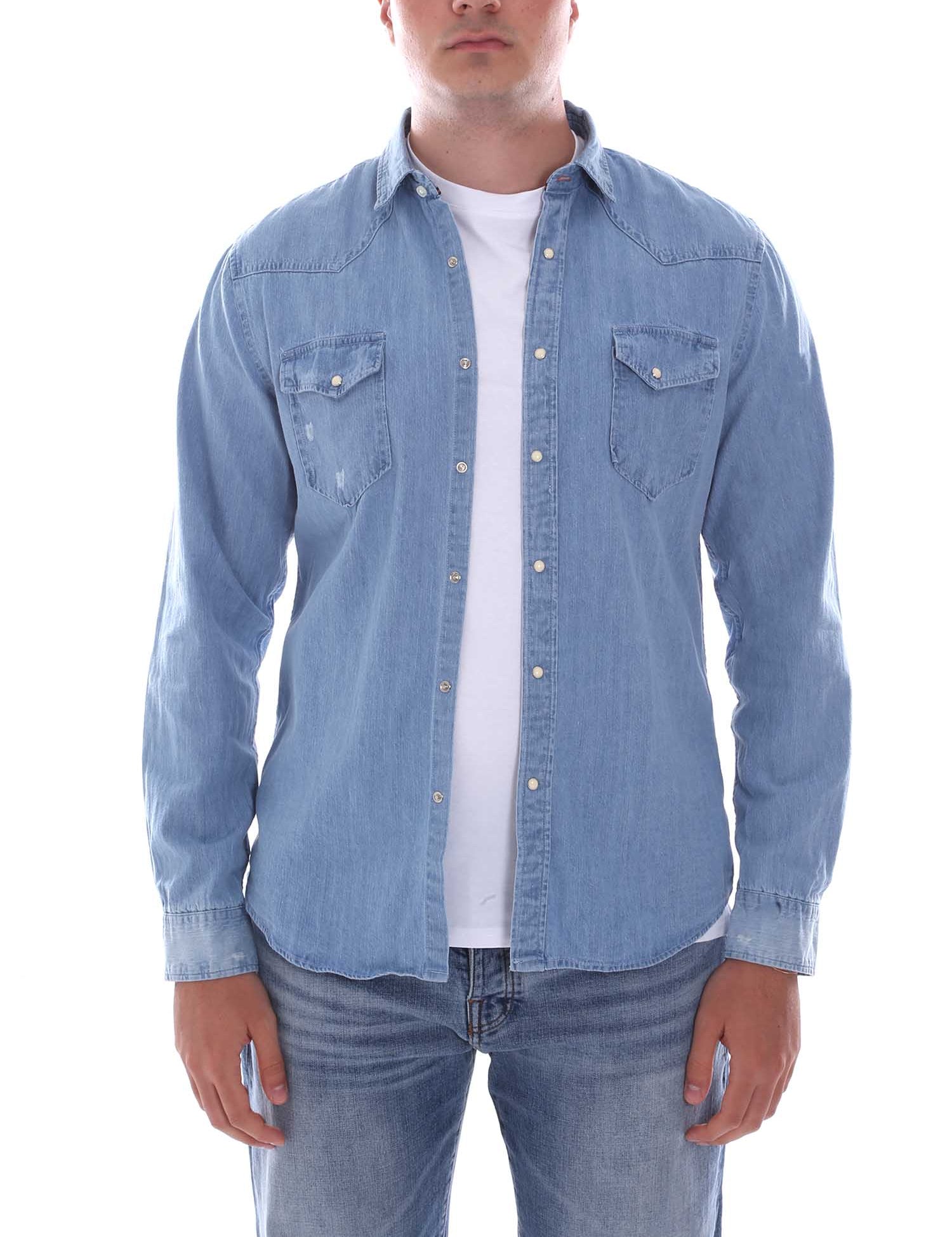 Camicie Blu Borgoni Milano