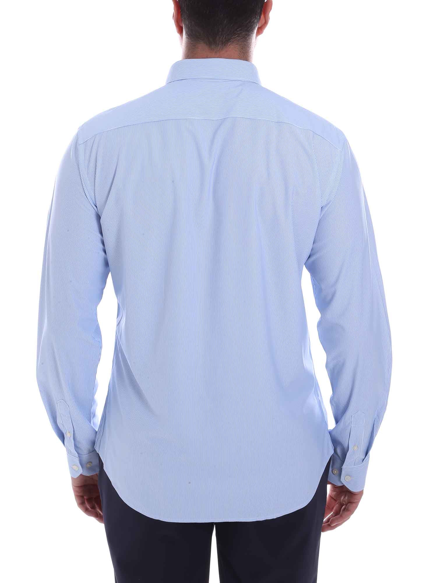 Camicie Celeste Borgoni Milano