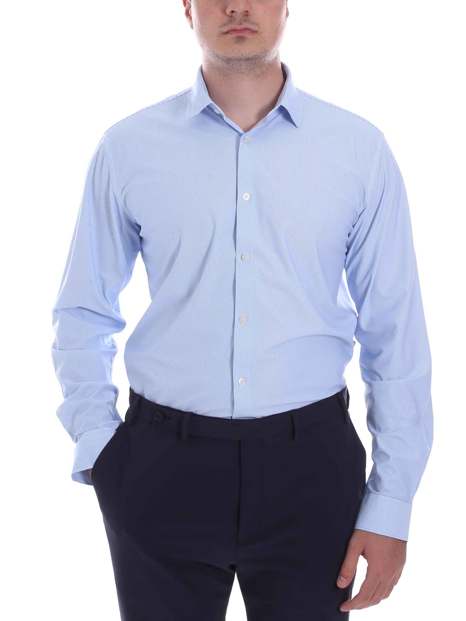 Camicie Celeste Borgoni Milano